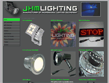 Tablet Screenshot of jhmlighting.nl